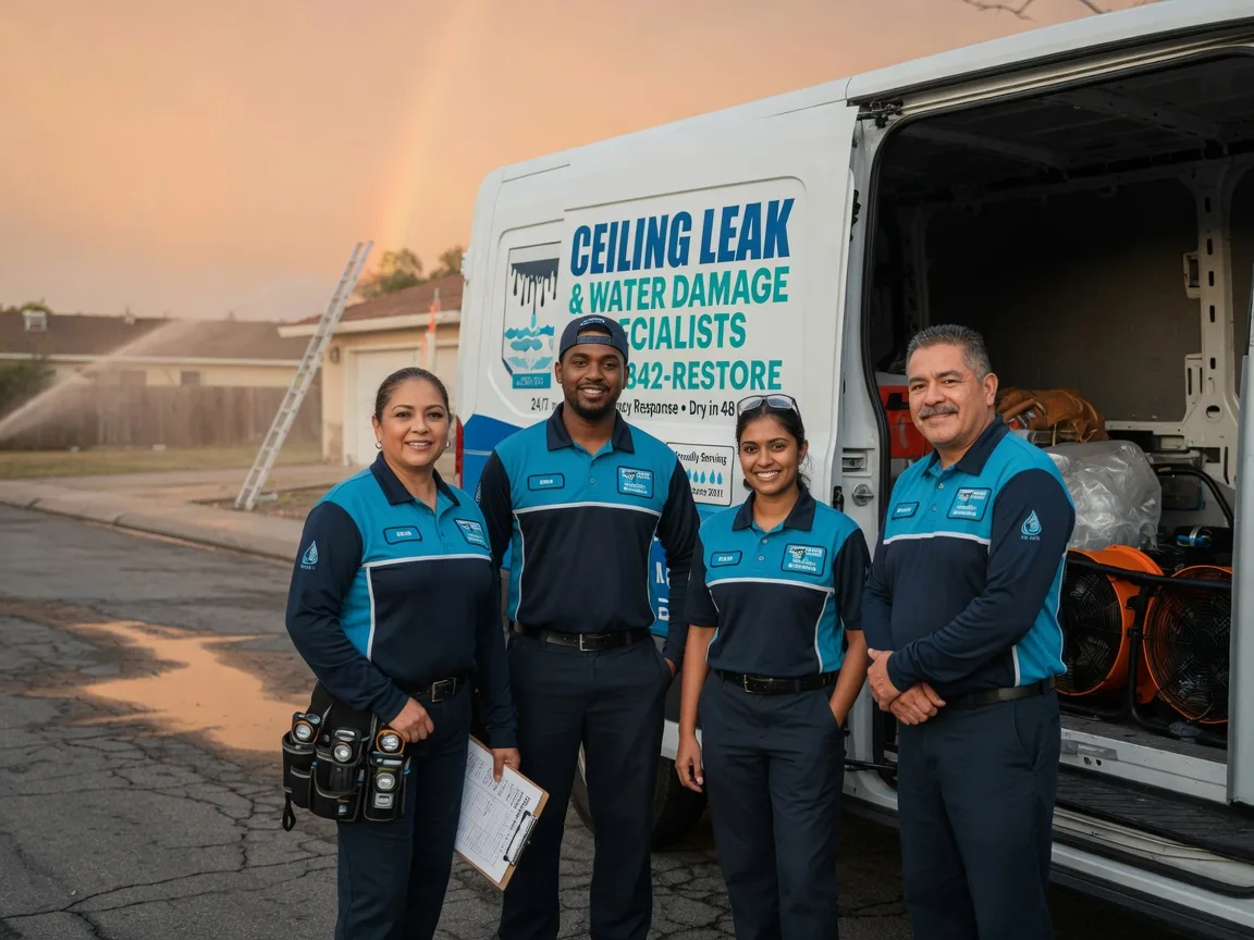 Ceiling Leak Cleanup company in Bynum, TX